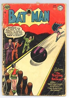 Buy Batman 83 (married Cvr) Robin Sheldon Moldoff Art Golden Age 1954 DC Comics Y410 • 118.59£