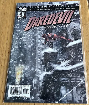 Buy Daredevil Man Without Fear #38 Vol2 Marvel December 2002 • 3.99£