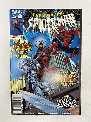 Buy Amazing Spider-Man #430 Newsstand 1st Cosmic Carnage & Silver Surfer Marvel MCU • 49.66£