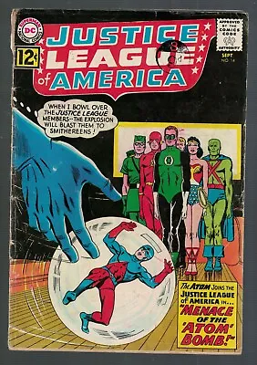 Buy Dc Comics Justice League Of America 14 VG- 3.5 Flash Superman Wonder Woman 1962 • 19.99£
