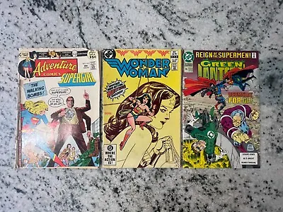 Buy 3 DC Comic Books Green Lantern 46 Wonder Woman 303 Adventure Comics 413 23 J816 • 8.32£