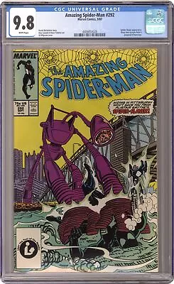 Buy Amazing Spider-Man #292 CGC 9.8 1987 4406850020 • 116.09£