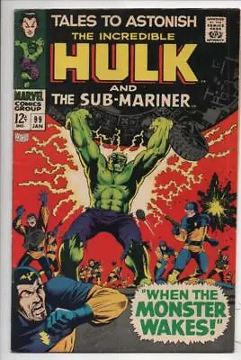 Buy TALES To ASTONISH #99, VF+, Hulk, Sub-Mariner, Severin, 1968, Holocaust • 47.35£