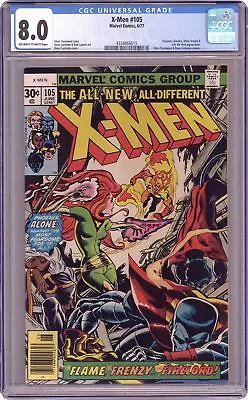 Buy Uncanny X-Men #105 CGC 8.0 1977 4334866015 • 84.06£