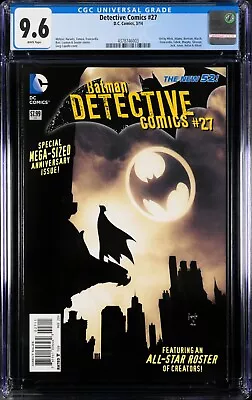 Buy Detective Comics #27 CGC 9.6 (Mar 2014, DC) Greg Capullo Cover, 1st Gothamite • 50.66£