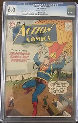 Buy Action Comics---DC---1957---#230---Graded 6.0 By CGC---Justice League Of America • 160.05£