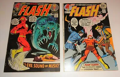 Buy Flash #207,209  Adams Cover 52 Page Giant  Vg/fn  1971 • 14.38£