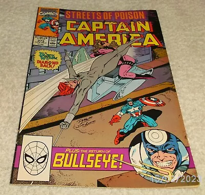 Buy Marvel Comics Captain America Vol 1 # 373 Vf- • 4.95£