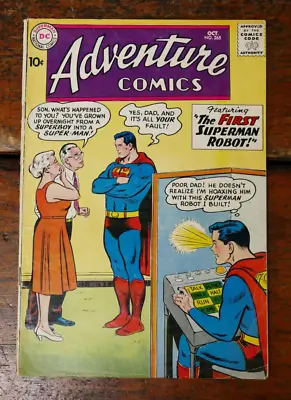 Buy Adventure Comics #265 - 1959 DC Comics Superboy 1st Appearance Superman Robot VG • 23.98£