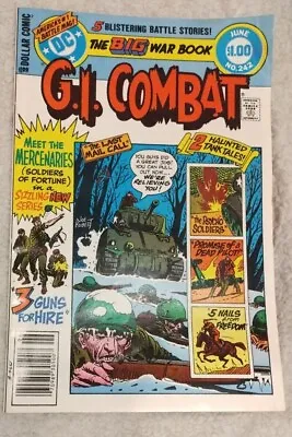 Buy GI COMBAT #242 (DC Comics 1982) Bronze Age War Joe Kubert F/VF • 12.06£