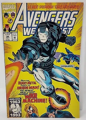 Buy Avengers West Coast Vol. 2 Issue 94 Marvel Comic May 1993 1st Rhodes War Machine • 39.68£