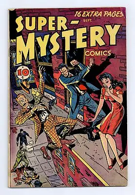 Buy Super Mystery Comics Vol. 7 #1 VG- 3.5 RESTORED 1948 • 201.04£