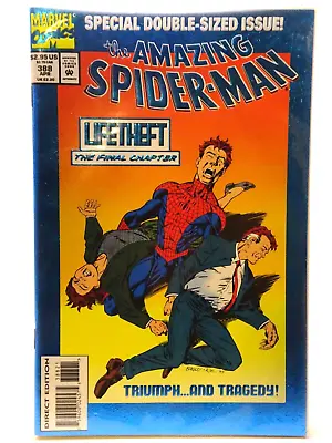 Buy Amazing Spider-Man # 388C Blue Foil Variant - Origin Of Eddie Brock Venom Comic • 16.07£