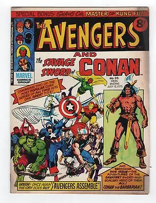 Buy 1972 Marvel Conan The Barbarian #19 & Avengers #64 1st Barney Barton Rare Key Uk • 79.91£