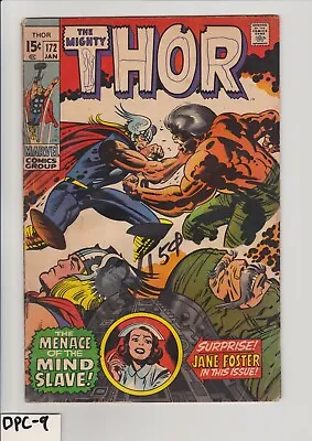 Buy Thor #172 (1970) By Jack Kirby And Stan Lee • 6.33£