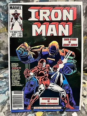 Buy IRON MAN #200 (Marvel Comics 1985) -- Copper Age Superheroes -- NM- • 9.50£