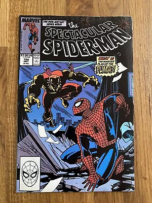 Buy Spectacular  Spiderman #154 - Vol1 - Marvel Comics - 1989 • 2.75£