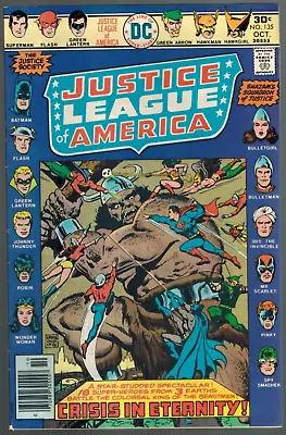 Buy Justice League Of America 135  JLA/JSA Team-Up W/ SHAZAM! VF-  1976  DC Comic • 12.01£