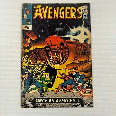Buy  Avengers #23 1965 VG Pence Copy 1st App Of Ravonna Renslayer, 1st John Romita • 110£