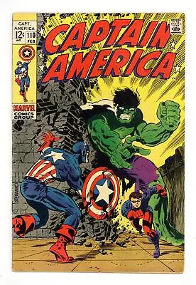 Buy Captain America #110 VG 4.0 1969 • 94.87£