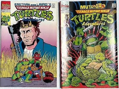 Buy Set Of 2 Teenage Mutant Ninja Turtles Archie Comics - #45, 46 - NICE • 22.52£