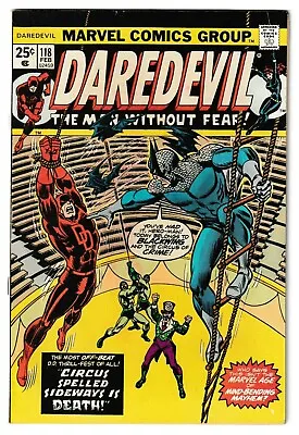 Buy Daredevil #118 (february. 1975) Vg+ (missing Mvs) (combine Shipping) • 8.97£