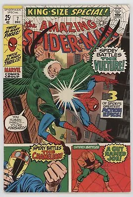 Buy Amazing Spider-Man Annual 7 Marvel 1970 FN VF John Romita Steve Ditko 1 2 38 • 34.69£