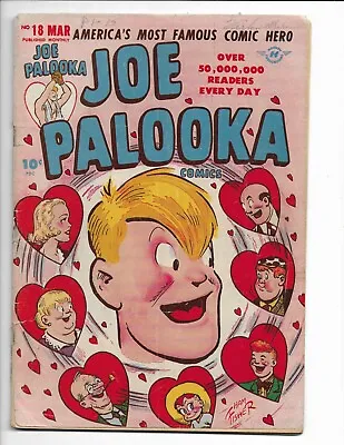 Buy Joe Palooka Comics 18 - G 2.0 - Ham Fisher Art (1948) • 11.15£