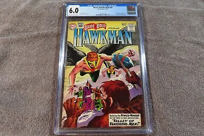 Buy 1961 DC Comics BRAVE And The BOLD #35 /2nd SA Ap Of HAWKMAN & HAWKGIRL - CGC 6.0 • 197.89£