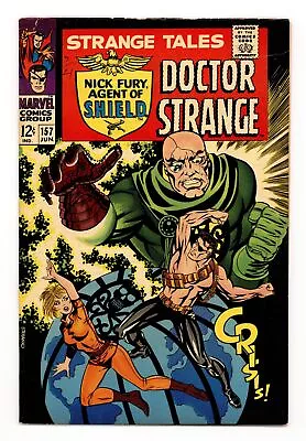 Buy Strange Tales #157 VG/FN 5.0 1967 1st App. Living Tribunal • 83.95£