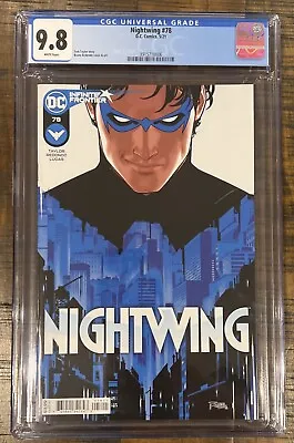 Buy Nightwing #78 (2021) CGC 9.8 DC Comics 1st App Melinda Zucco, Shelton Lyle • 95.60£
