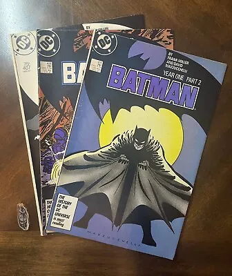 Buy Batman 405-407 Batman Year 1 Part 2-4 Set  (1987) Frank Miller • 31.66£