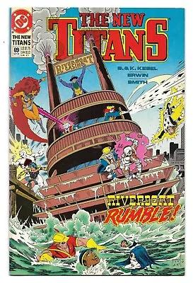 Buy The New Titans #69 : NM :  House Of Cards  • 1.95£