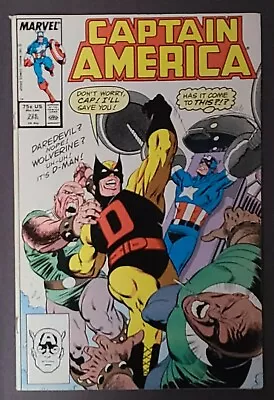 Buy Captain America #328 (marvel 1987) Direct Ed Nos Est~vf/nm (9.0) Grade Mike Zeck • 8.85£