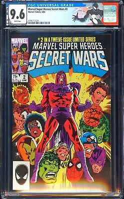 Buy Marvel Super Heroes Secret Wars #2 CGC 9.6 (1984) Magneto Cover! L@@K! • 90.91£