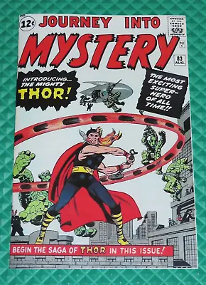 Buy Journey Into Mystery #83 Facsimile Cover Marvel Reprint True Believers 1st Thor • 36.26£