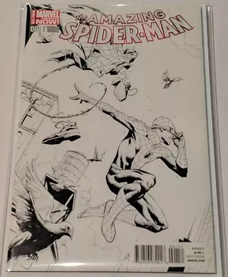 Buy Amazing Spider-man 1 Vol 3 Rare Jerome Opena 1:200 Sketch Black & White Variant • 35.97£