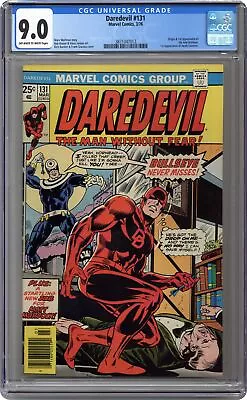 Buy Daredevil #131 CGC 9.0 1976 3831047013 1st App. New Bullseye • 739.56£