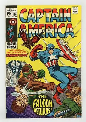 Buy Captain America #126 VF- 7.5 1970 • 37.20£