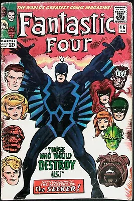 Buy Fantastic Four #46 Vol 1 (1966) *1st App Of Black Bolt & Seeker* - Good Range • 110.69£