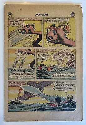 Buy COVERLESS & 1ST WRAP MISSING Aquaman #11 (DC Comics, 1963) 1ST APP MERA No Cover • 33.75£
