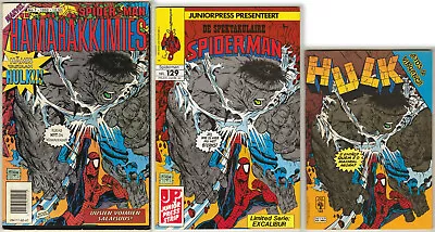 Buy AMAZING SPIDER-MAN #328 *FINNISH, DUTCH & BRAZIL EDITION* Hulk App. MARVEL 1990 • 63.16£