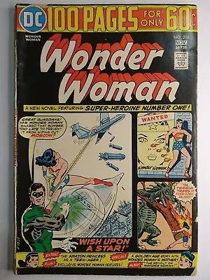 Buy DC Comics Wonder Woman #214 100-Page Issue, Green Lantern Appearance FN/VF 7.0 • 23.74£