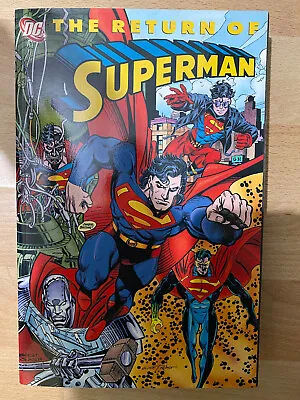 Buy Return Of Superman Paperback Tpb Graphic Novel Dc Comics First Edition • 8.95£