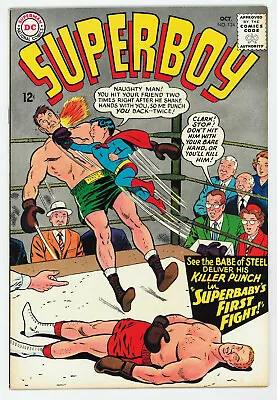 Buy Superboy #124 7.0 1st Insect Queen Appearance Ow/w Pgs 1965 • 33.11£