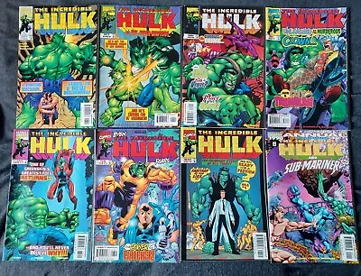 Buy Incredible Hulk #468-474 & 1998 Annual :  Lot Of 8 Comics : Marvel • 31.55£