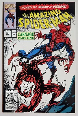 Buy The Amazing Spider-Man #361 VF+ 1st App Carnage Marvel Comics 1992  • 60.76£
