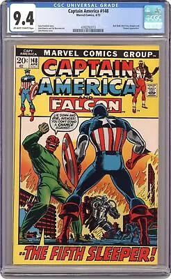 Buy Captain America #148 CGC 9.4 1972 4392292013 • 138.84£