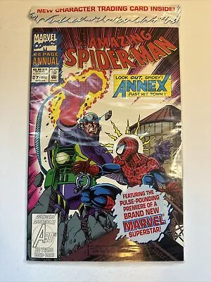 Buy Amazing Spider-Man Annual #27: 1st App ANNEX, Polybagged/Sealed, Marvel 1993 NM • 3.22£