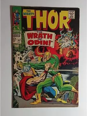 Buy Mighty Thor  #147 Dec 1967 Marvel Comics Inhumans Origin Ringmaster Fine 6.0 • 50.95£